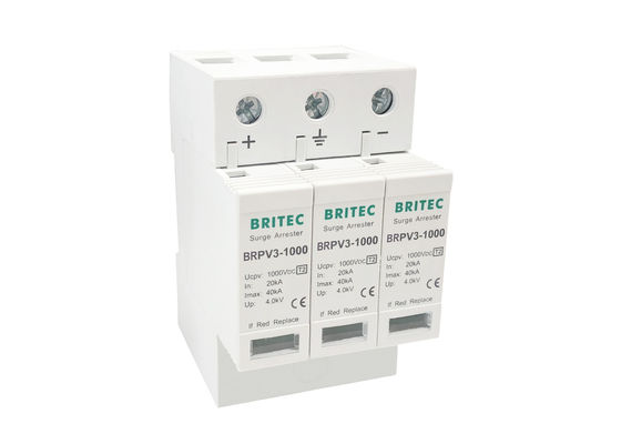 Energie-Blitzschutz DC-Überspannungsschutz-Gerät SPD für photo-voltaisches System