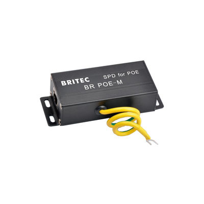 BR-POE-M 48V Signalüberspannungshalter Poe-Schützer Signalleistung über Ethernet Spd China Datenüberspannungsschutz Lieferant