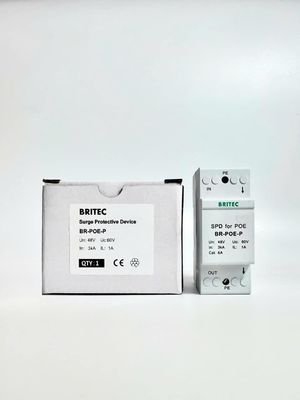 BR-POE-P Signalüberspannung Überspannungshalter Überspannungshalter Datennetzwerk rj45 Überspannungsschutz