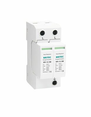 BR-12.5M-150 2P Überspannungsschutzvorrichtung Überspannungsschutzvorrichtung Klasse 1 Typ 1 2 Spd Großhandelsüberspannungsschutzvorrichtungen