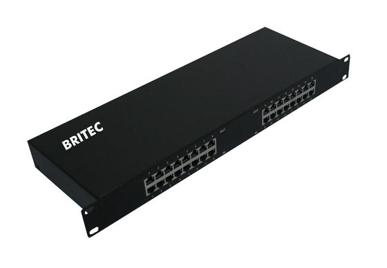 BRRJ45L-16R 1000Mbps/100Mbps RJ45 Überspannungsschutz Netzwerk-Rack-Mount Ethernet-Überspannungsschutz Ethernet-Blitzschutz