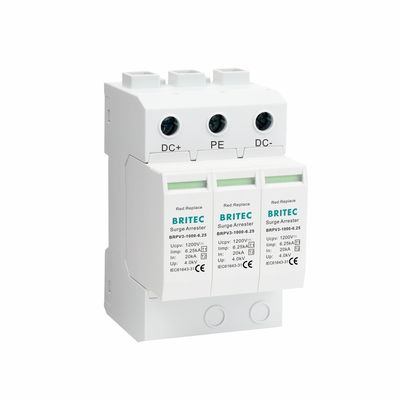 Überspannungsschutz UL94 - V0 Blitzschutz Thermalplastic PV des Typ- 1+2