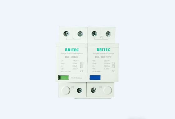 BR-50GR 1+1 Low Voltage Surge Protective Device Erdungssurge Protection Power Surge Protection Industrielle elektrische Systeme