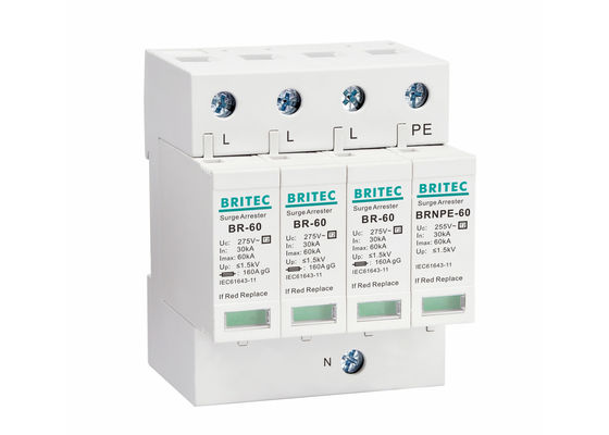 Stromstoß-Schutz-Gerät-Haus-Überspannungsschutz-Schutz 275V 60ka