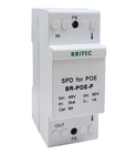 BR-POE-P 48V Datenüberspannungsschutz cat 6 POE Power Over Ethernet Überspannungsschutzvorrichtung spd spd rj45 poe