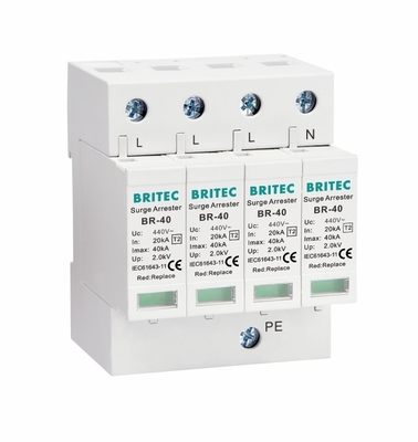 BR-40 440 4P Typ 2 40ka Überspannungsschutzvorrichtung