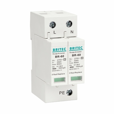 BR385-60 3P SPD Klasse II 60kA Typ 2 Überspannungsschutzvorrichtung