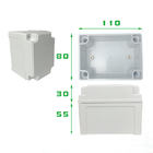TY-8011085 RoHS IP66 elektrische Verbindungs-Kasten wasserdichte ABS im Freien Plastikeinschließung
