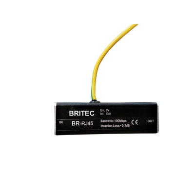 SPD 48V RJ45 Überspannungshalter 100M 1000M Ethernet poe Blitzdaten Überspannungsschutz China Datenüberspannungsschutz Lieferant cat 6 spd