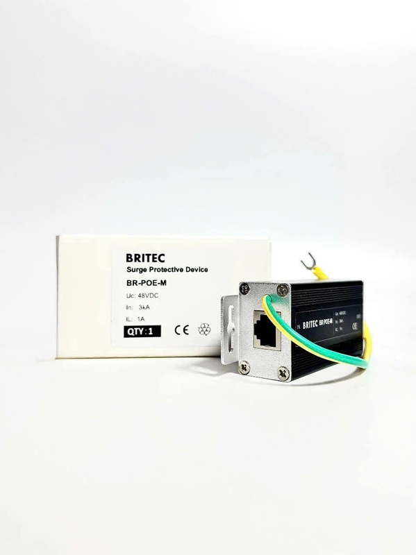 BR-POE-M elektrische Netze Signalüberspannung Überspannungshalter Überspannungshalter Datenüberspannungsschutz