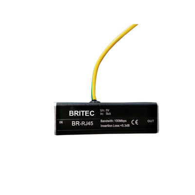 Netzwerk RJ45 Überspannungsschutz Gigabit Ethernet Signal LAN SPD Netzwerk Cat6 Leitung Überspannungsschutz / LAN / Kompakt / RJ45