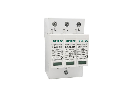 Elektrisches IEC61643-1 320V 12.5kA SPD Überspannungsschutz-Gerät