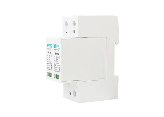 Typ 2 Überspannungsschutzgerät Klasse II mit 40kA maximaler Ableitstrom und DIN-Schienenmontage