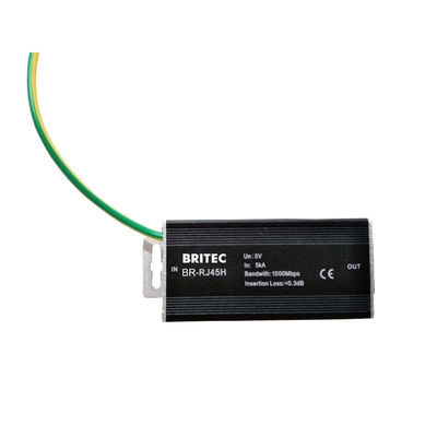 BR-POE-M 48V Signalüberspannungshalter Poe-Schützer Signalleistung über Ethernet Spd China Datenüberspannungsschutz Lieferant