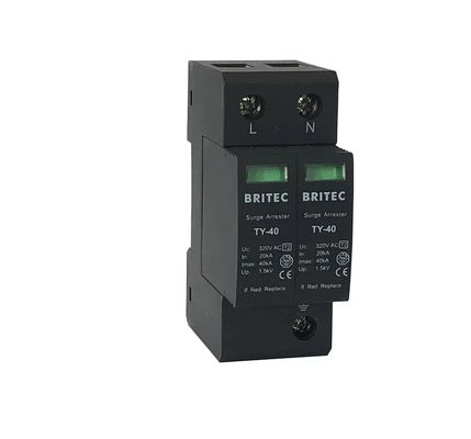 TY-40 3P Überspannungsschutzvorrichtung 275v Blitzschutz Spd Typ 2 Blitzschutzvorrichtung