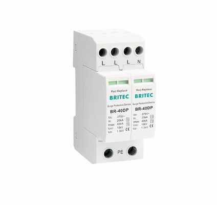 BR-275 40DP 4 275v Nennspannungsüberspannungsschutzvorrichtung Typ 3 Spd Typ 2 und 3 spd Typ 2 und 3 spd