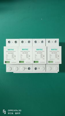 BR-50GR 4P Ac Lichtschutz China Typ 1 Überspannungsschutzvorrichtung Spd spd t1 t2 Typ 1 Überspannungshalter