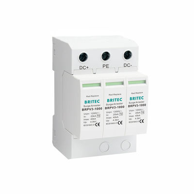 BRPV3-1000 Gleichstromüberspannungsschutzvorrichtung mit maximaler Spannung DC 1200V, Plug-in-Modulkonstruktion, Überspannungsschutzvorrichtung