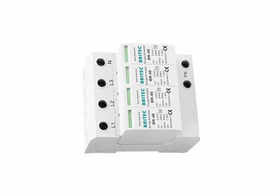 UL94-V0 35mm Din Rail 40ka Typ 2 Blitzschutz