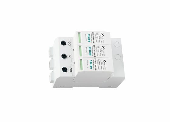 1000VDC 3P Solar Photovoltaic Überspannungsschutz PV-System SPD 35mm Din Rail Montage