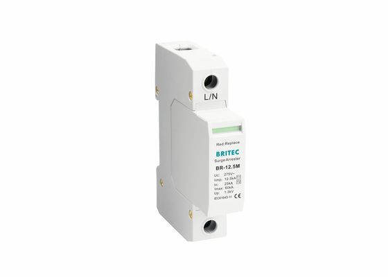 weiße des Stromstoß-320V Pole-Typ 1 +2 Schutz-des Gerät-eins Wechselstrom-Klasse 1+2 SPD