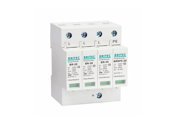 des Wechselstrom-275V elektrisches Blitz-Schutzgerät Überspannungsableiter-20kA