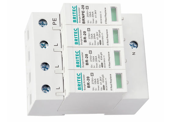 des Wechselstrom-275V elektrisches Blitz-Schutzgerät Überspannungsableiter-20kA