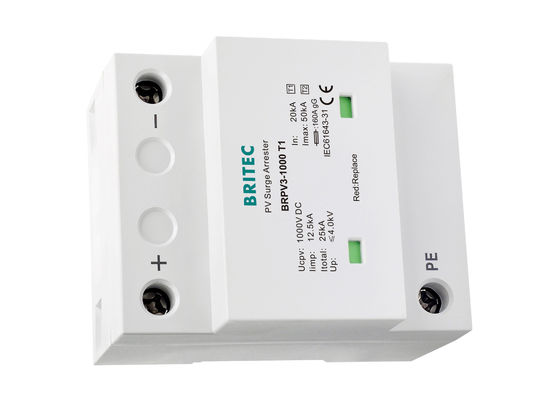 Klassifizieren Sie Überspannungsschutz i-Klassen-II SPD PV für photo-voltaische Systeme 12.5kA 10/350us