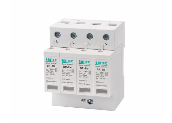 T1+T2 Überspannungsschutzvorrichtung Blitzhalter 275V Plug-in-Version