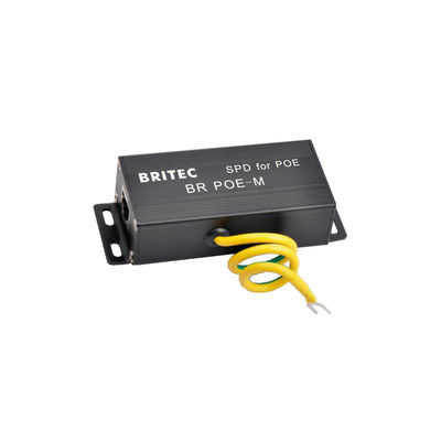 BR-POE-M RJ45 POE Ethernet Datenüberspannungsschutzgeräte POE Blitzschutz Netzwerk POE Stromversorgung RJ45 Überspannungsschutz NET 6 POE Überspannungsschutz