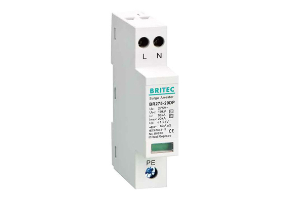 Anstiegs-Schutzgerät-Art 3 SPD 10kV Iecs 61643-11 Klassen-D 20kA