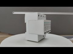 Kompakte Klasse elektrischer dreiphasigÜberspannungsschutz SPD 12.5kA B + C 3P + NPE